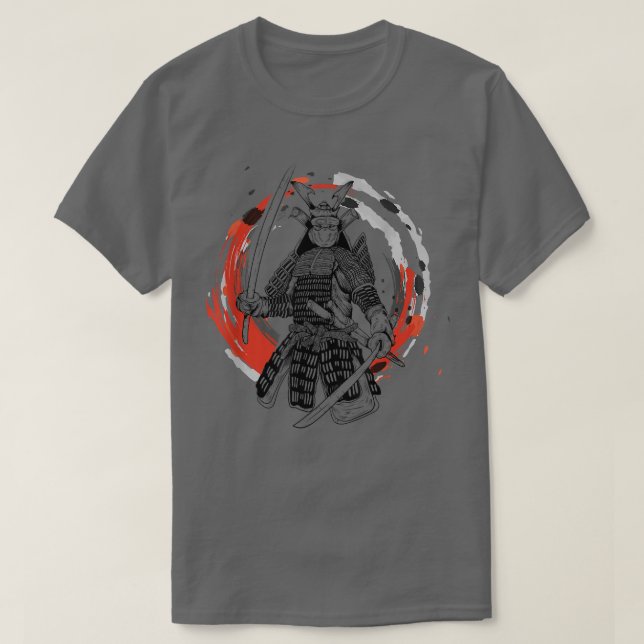 Samurai Design für Männer & Frauen Geschenk Ronin  T-Shirt (Design vorne)