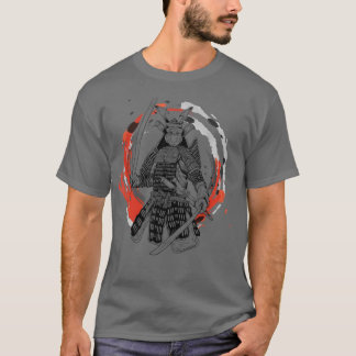 Samurai Design für Männer & Frauen Geschenk Ronin  T-Shirt