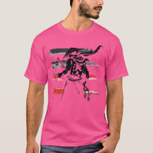 Samurai Design für Männer & Frauen Geschenk Ronin  T-Shirt