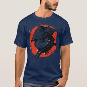 Samurai Design für Männer & Frauen Geschenk Ronin  T-Shirt