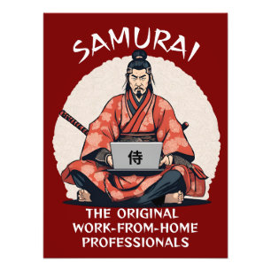 Samurai: Die Original-Zuhause-Profis Fotodruck