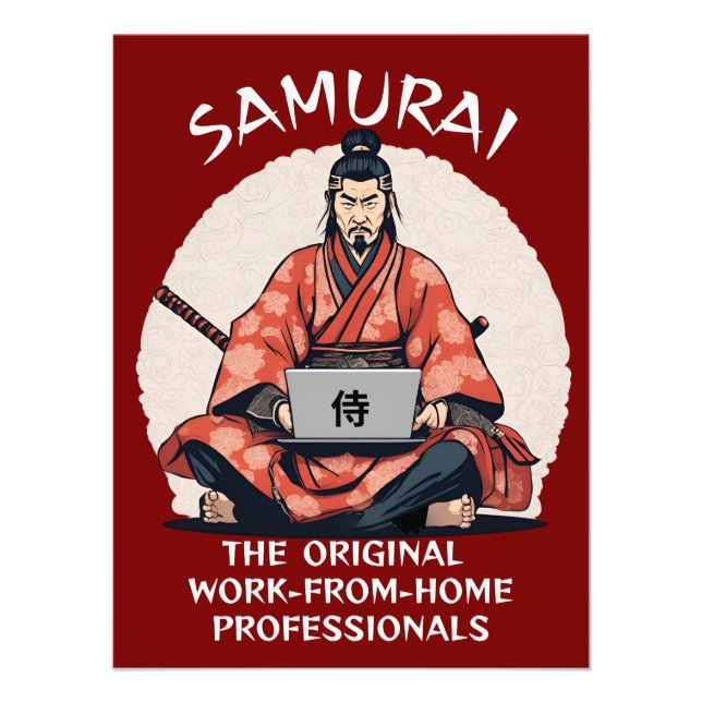 Samurai: Die Original-Zuhause-Profis Fotodruck (Vorne)