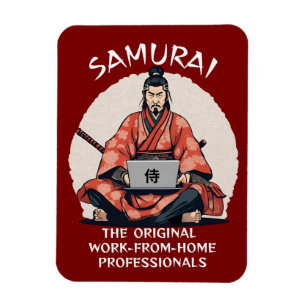 Samurai: Die Original-Zuhause-Profis Magnet