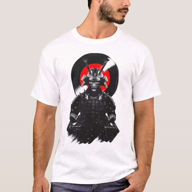 Samurai Dj warrior T-Shirt (Vorderseite)