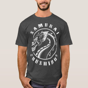 Samurai Dragon Japanisch Ästhetik Edgy Streetwear T-Shirt