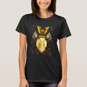 Samurai Duck Bauer Japanischer Krieger Bushido Jap T-Shirt
