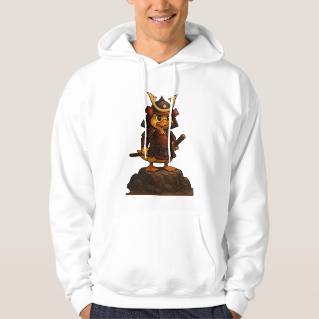Samurai Duck Warrior Hoodie (Vorderseite)