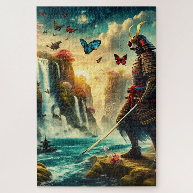 Samurai Fantasy Jigsaw Puzzle (Vertikal)