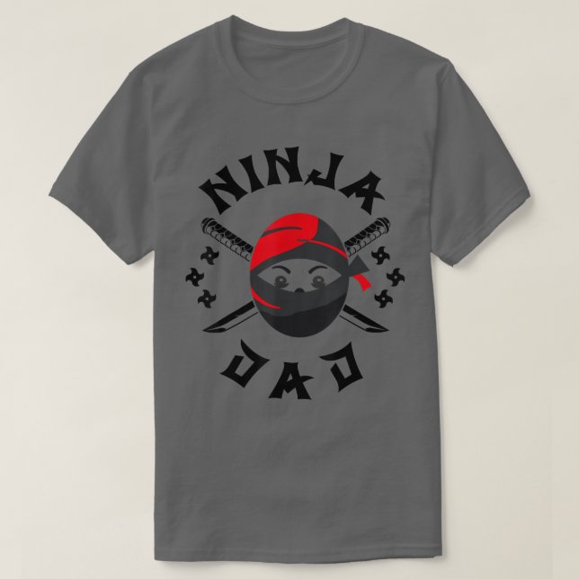Samurai - Father Ninja Dad T-Shirt Copy Copy Copy  (Design vorne)