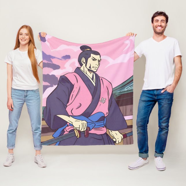 Samurai Fleecedecke (Beispiel)
