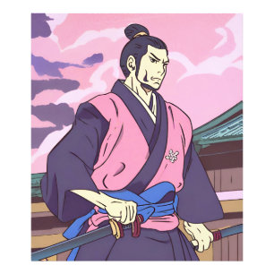 Samurai Fotodruck