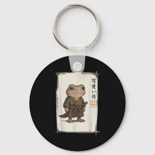Samurai Frog Japanisch Art Anime Funny Men Women K Schlüsselanhänger