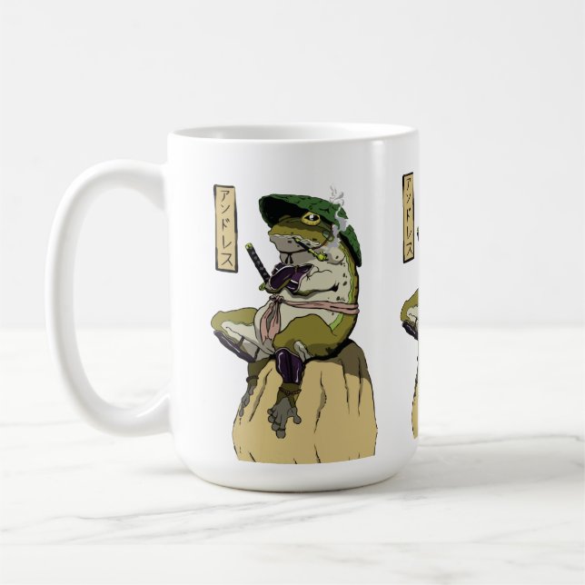 Samurai Frog: Wächter des Lotus Kaffeetasse (Links)