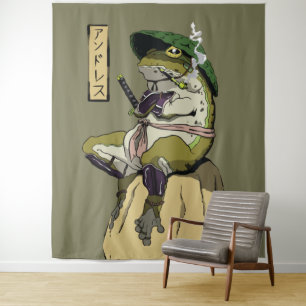 Samurai Frog: Wächter des Lotus Wandteppich