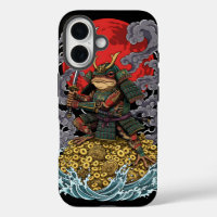 Samurai-Frosch des Glücks – Mythologische Kriegerk
