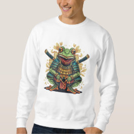 Samurai-Frosch-Krieger Basic Sweatshirt