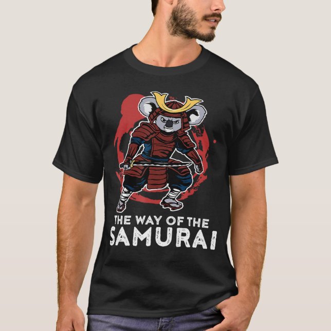 Samurai Funny Samurai Koala Warrior Japan T-Shirt (Vorderseite)