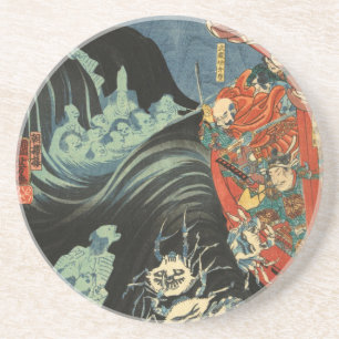 Samurai gegen die Geisterkrebse Getränkeuntersetzer