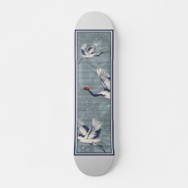 Samurai Geisha Skateboard Design