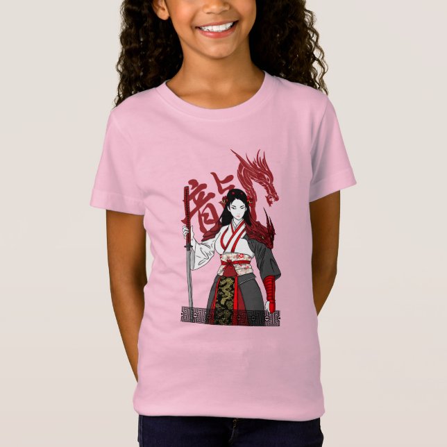 Samurai Geisha T-Shirt (Vorderseite)