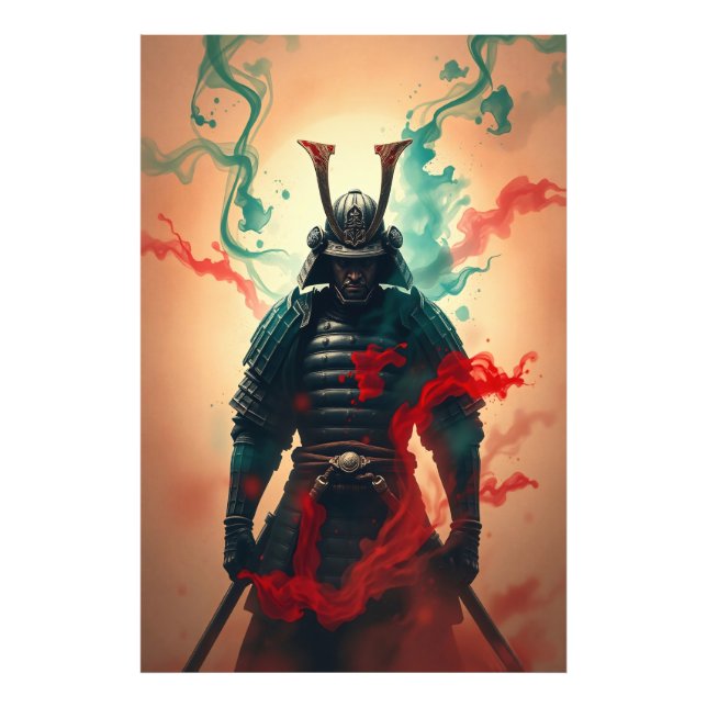 Samurai-Geist: Ehre und Geheimnis Fotodruck (Vorne)