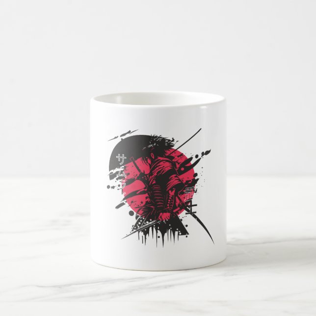 Samurai-Geist-Tasse Kaffeetasse (Mittel)