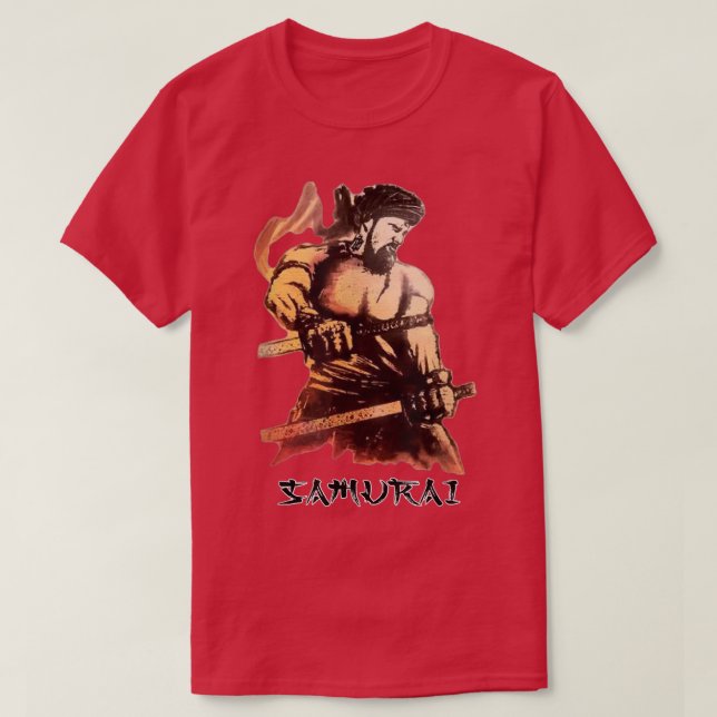 Samurai-Geschenk  T-Shirt (Design vorne)