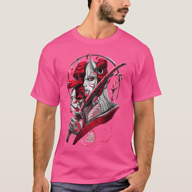 Samurai Girl T-Shirt (Vorderseite)