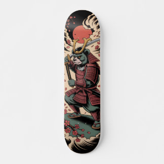 Samurai Green Bear warrior Skateboard