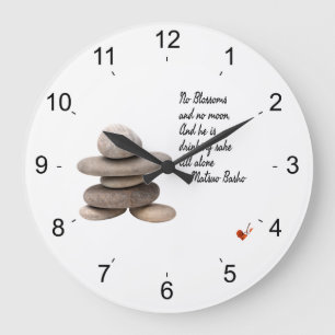 Samurai Große Wanduhr
