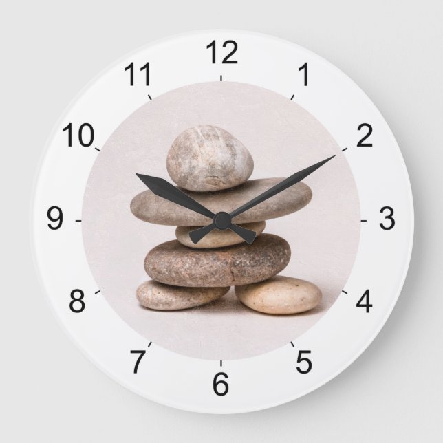 Samurai Große Wanduhr (Vorderseite)