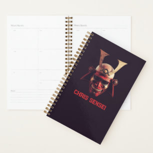 Samurai-Helm-Oni-Maske mit eigenem Namen Planer