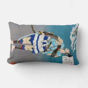 Samurai Holding a Katana, Tsukioka Yoshitoshi Lendenkissen