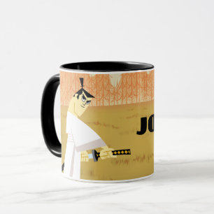 Samurai Jack Drawing Sword Tasse