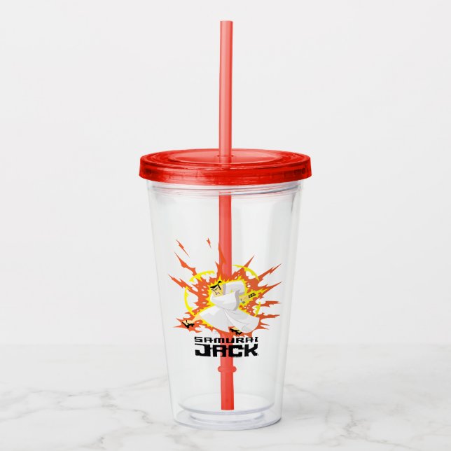 Samurai Jack Energy Graphic Acryltrinkbecher (Vorderseite)