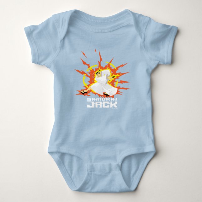 Samurai Jack Energy Graphic Baby Strampler (Vorderseite)
