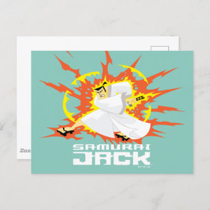 Samurai Jack Energy Graphic Postkarte