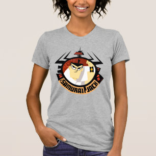 Samurai Jack in Aku Futuristic Frame T-Shirt