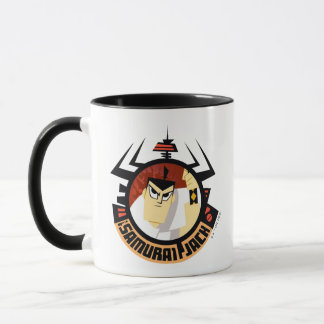Samurai Jack In Aku Futuristic Frame Tasse