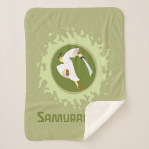 Samurai Jack Leaping Graphic Sherpadecke