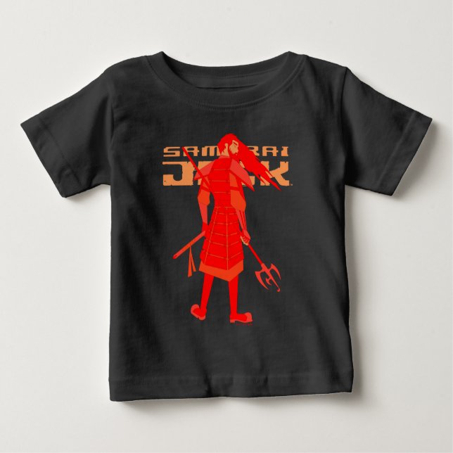 Samurai Jack Red Warrior Graphic Baby T-shirt (Vorderseite)