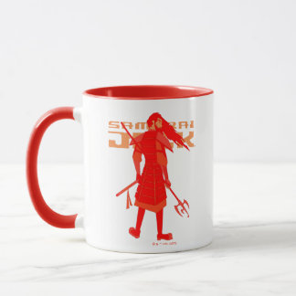 Samurai Jack Red Warrior Graphic Tasse