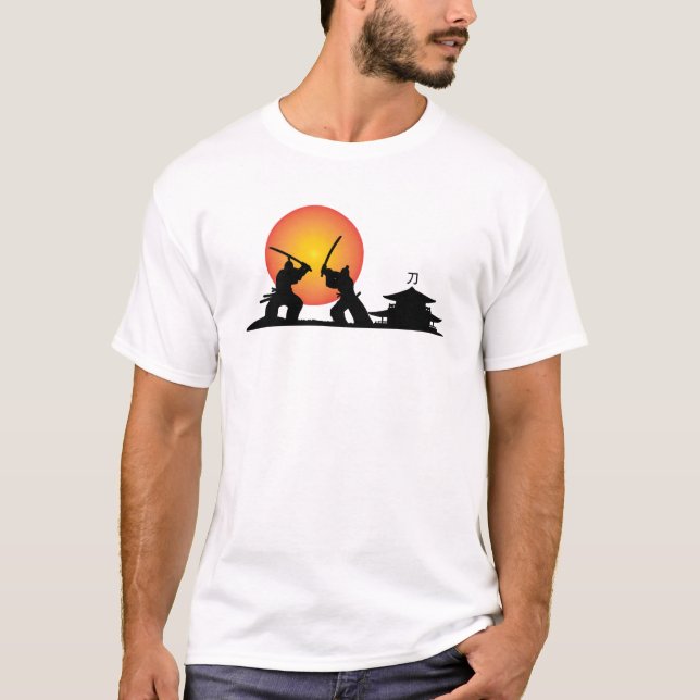 Samurai, Japanisch, Hemd, DAM Creative T-Shirt (Vorderseite)