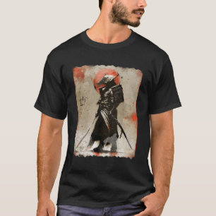 Samurai Japanisch Print Bushido T-Shirt