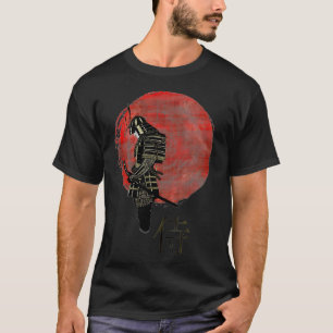 Samurai Japanisch Retro Art Print Bushido (1) T-Shirt