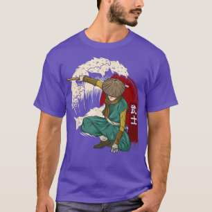 Samurai Japanische Ästhetik Japanische Kultur Stra T-Shirt