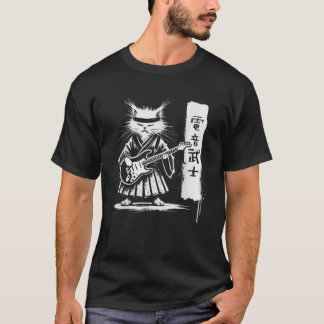 Samurai Japanische Kawaii Rock Musik Männer Kinder T-Shirt