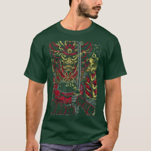 Samurai Japanische Kunst Bushido asiatisch inspiri T-Shirt