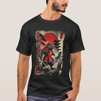 Samurai Japanische Ukiyo-e Kunst Vintage Grafiken  T-Shirt