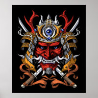 Samurai japanischer Demon
